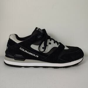 Y2K Saucony Courageous retro sportswear streetwear suede sneakers 13